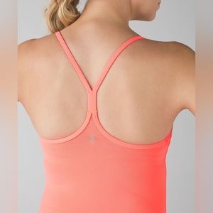 Lululemon Power Y tank in Salmon in a size 6